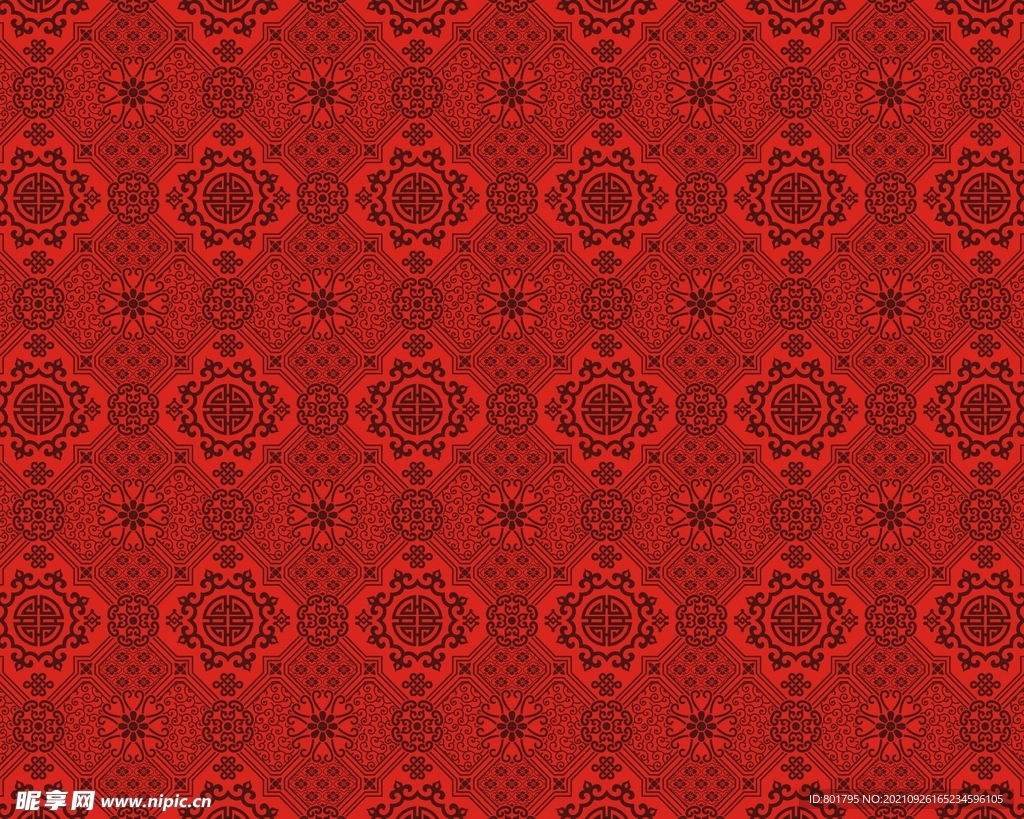 古典花纹 传统纹样边框底纹