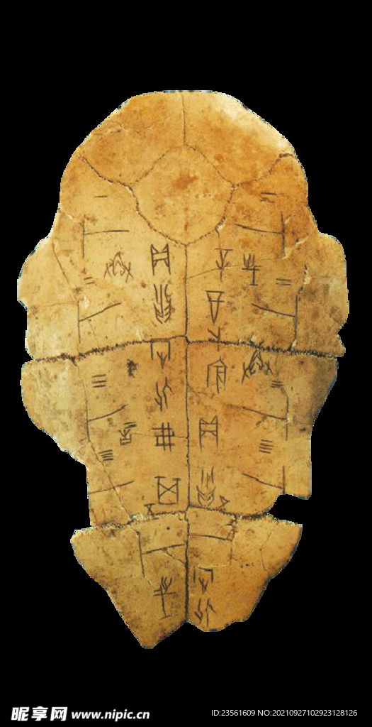 牛骨 甲骨文 商代文字 