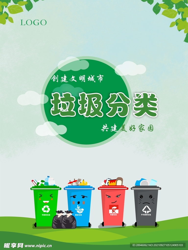 垃圾分类海报