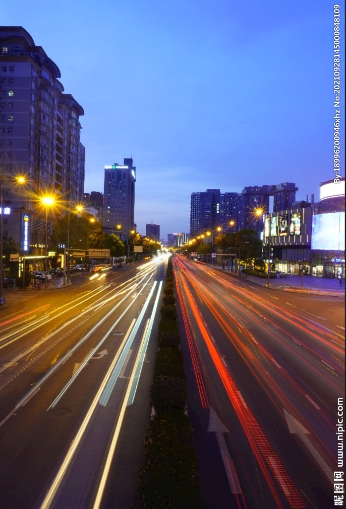 成都夜景 科华南路