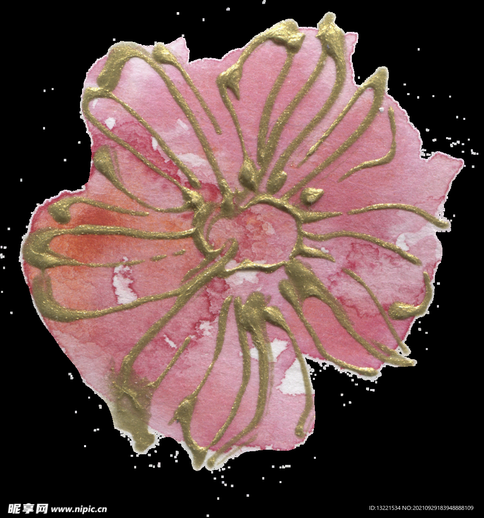 高清典雅花卉PNG素材系列