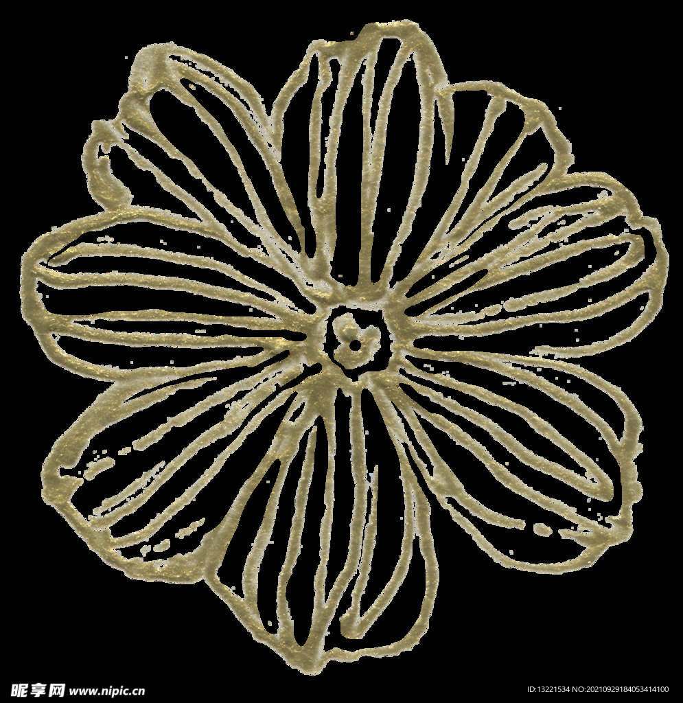 高清典雅花卉PNG素材系列