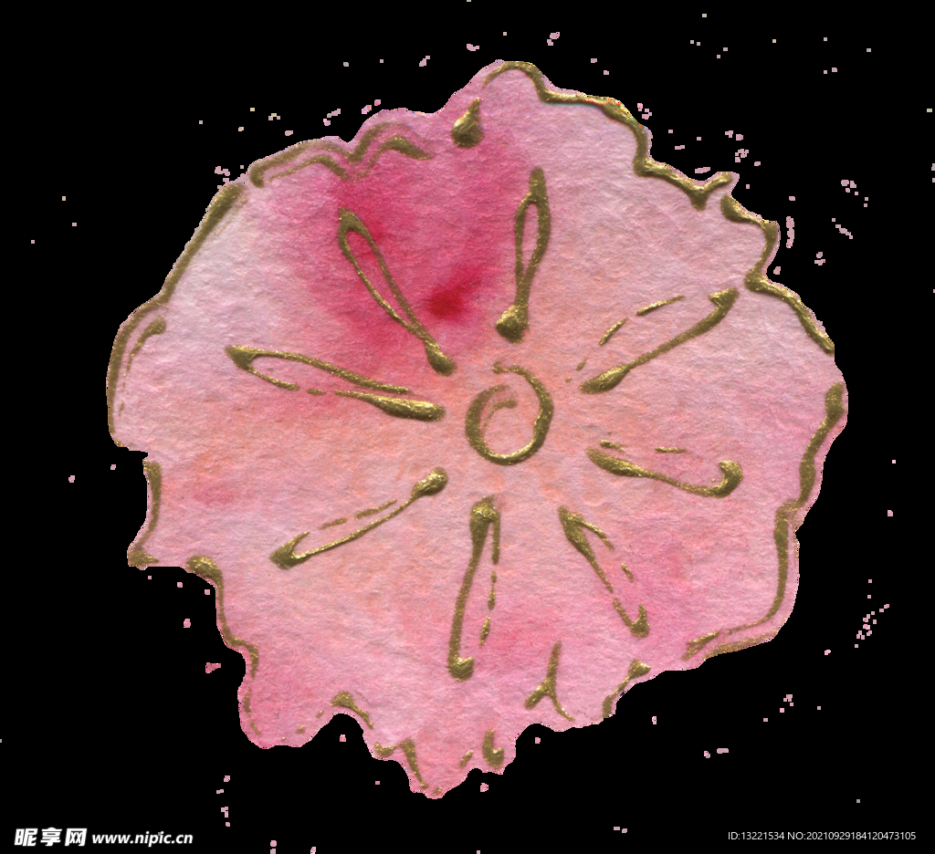 高清典雅花卉PNG素材系列