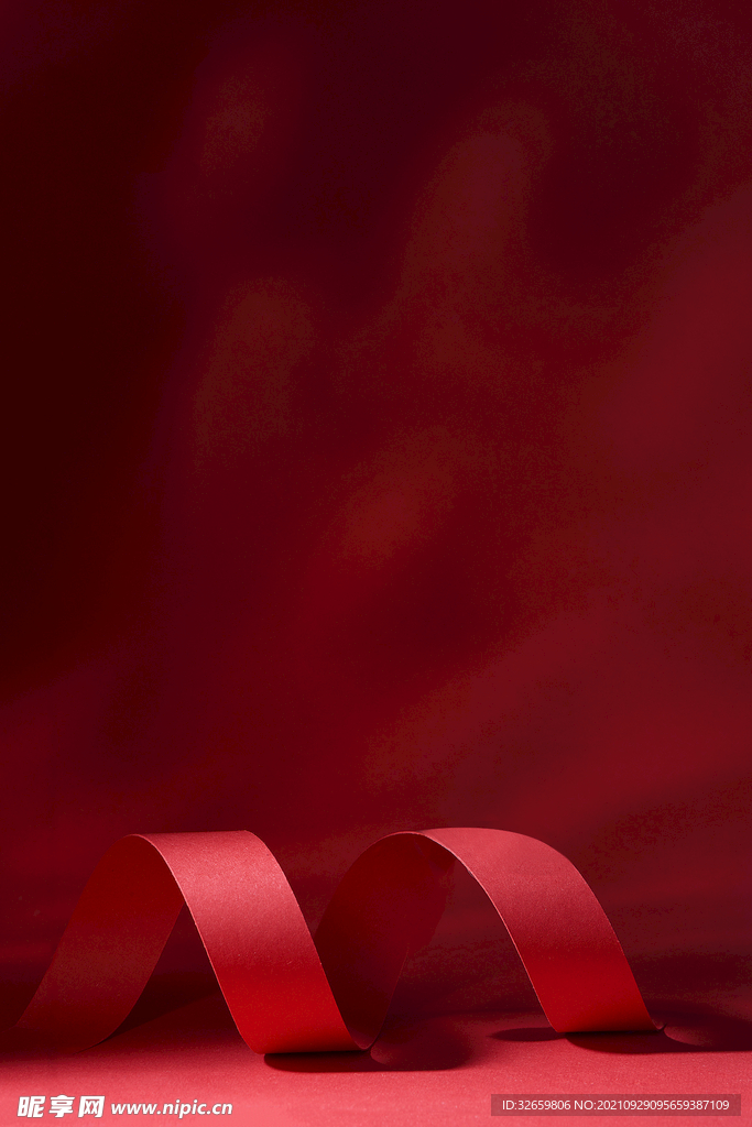 红色高庆大图背景场景金色