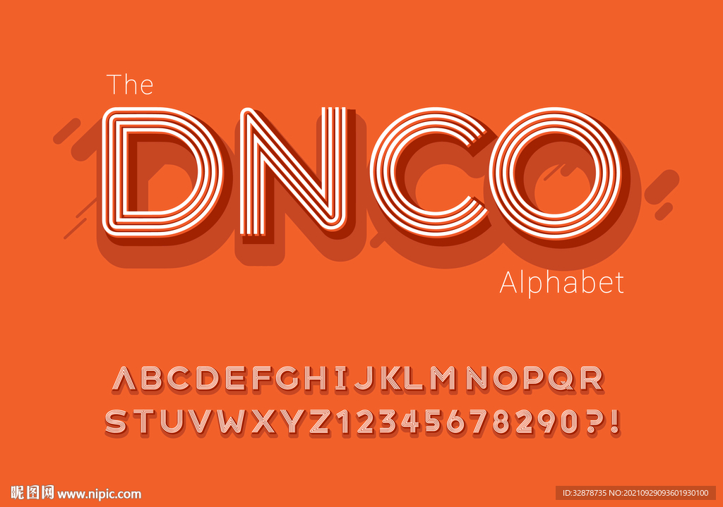 英文字母字体设计