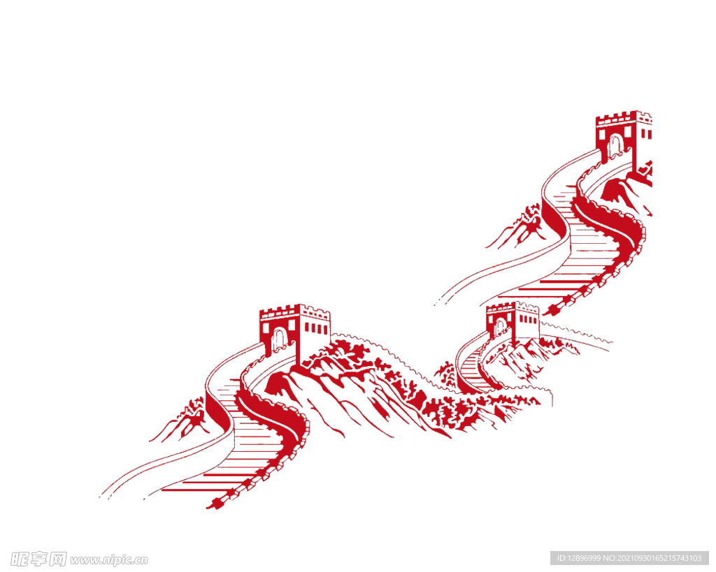 长城插画