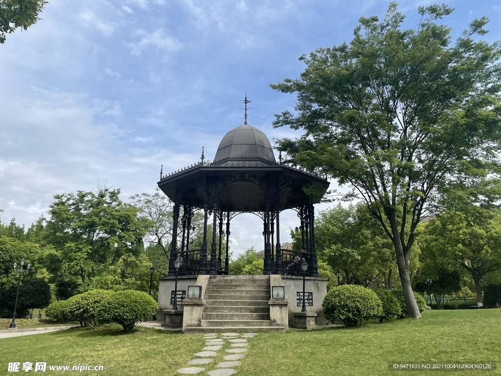 上海影视乐园老街景亭