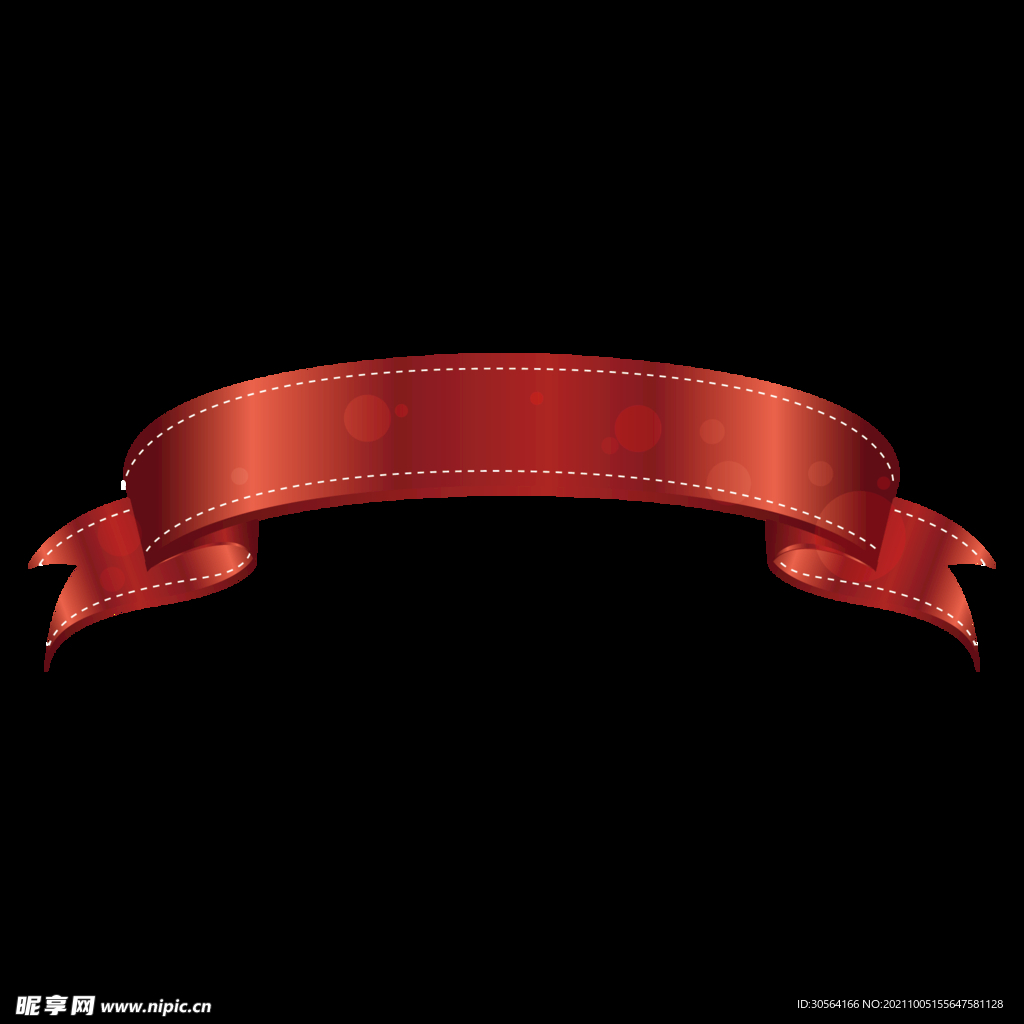 红色立体标题框