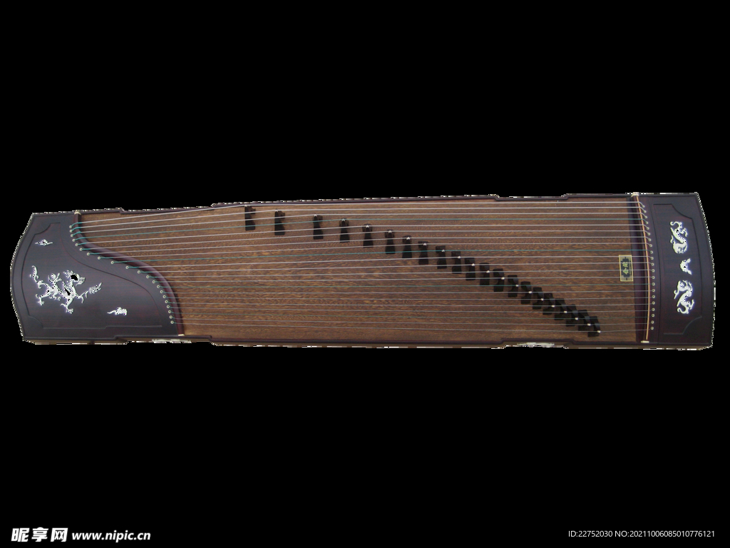 古筝宣传标识图标元素