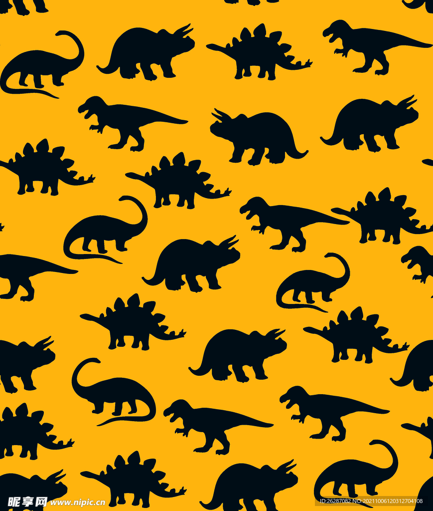 恐龙卡通童装动画