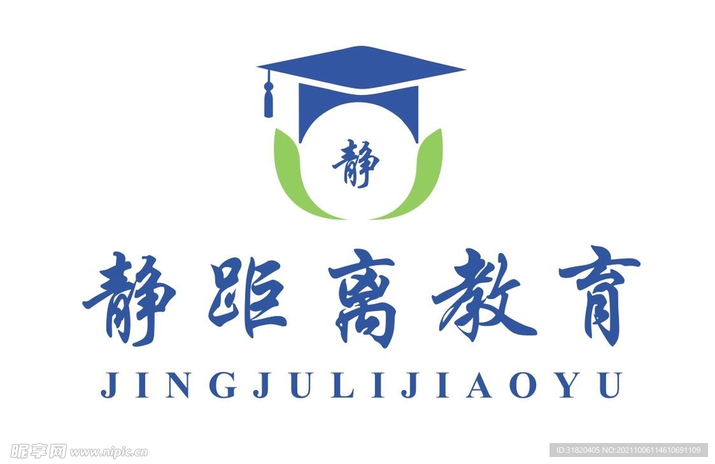 静距离教育  博士帽子 