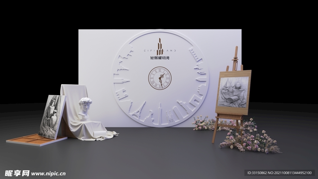 简约 素描拍照点