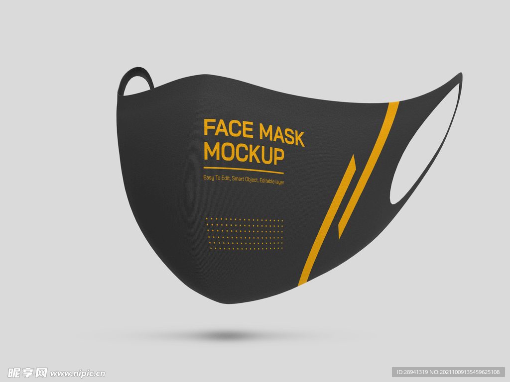 口罩样机图片
