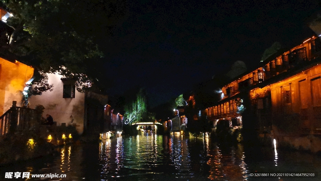 乌镇夜景