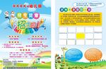 幼儿园培训班招生传单
