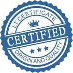 英文外贸认证印章