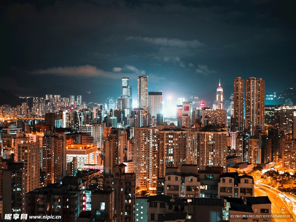 美丽城市夜景