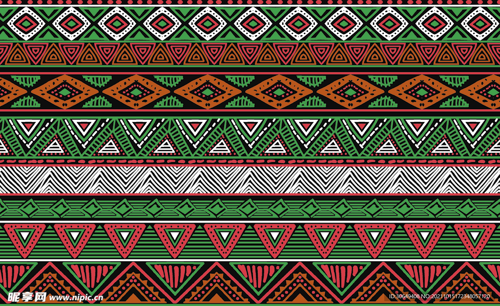 民族风条纹