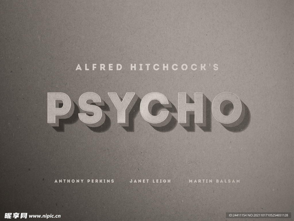 精品PS可编辑3D文字特效效果