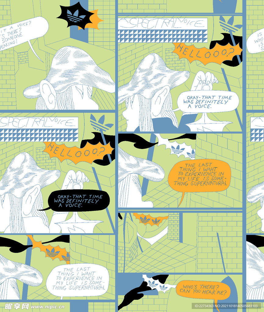 阿迪达斯 Adidas 漫画