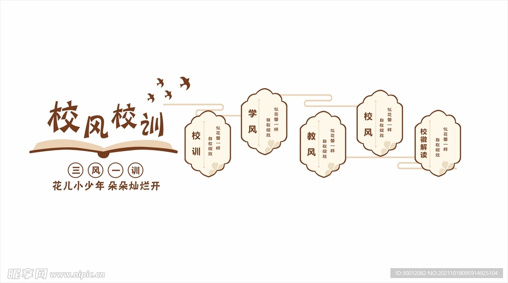 三风一训文化墙