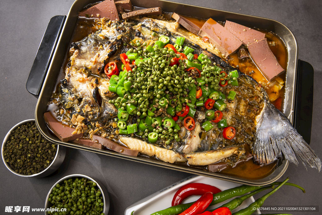 青花椒烤鱼 蒜香烤鱼 巫山烤鱼