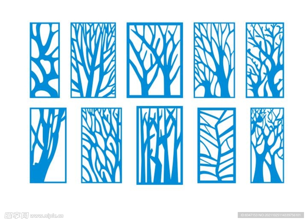 花格 窗花 镂空花纹 屏风