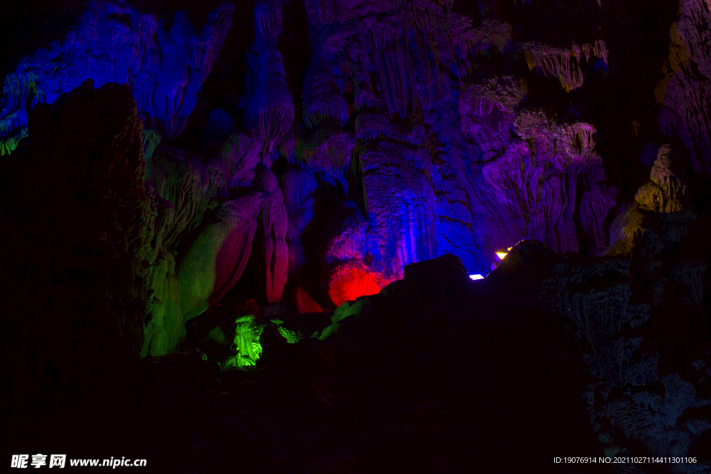 岩洞 岩石 溶洞 质感 漂亮色