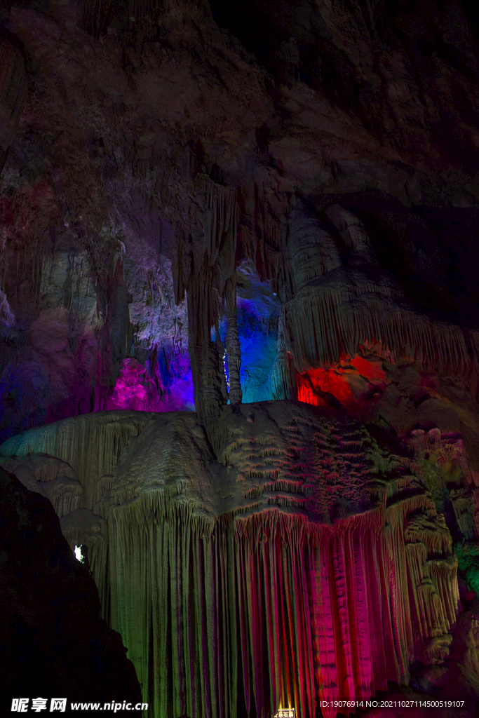 岩洞 岩石 溶洞 质感 漂亮色