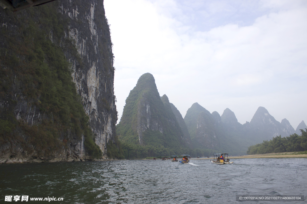 桂林山水 山水景色 奇峰 阳朔