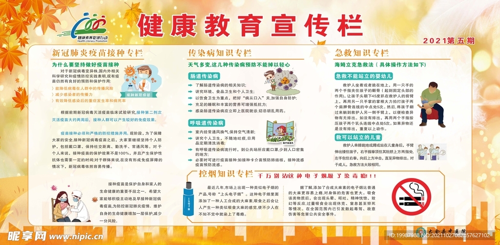 健康教育宣传栏