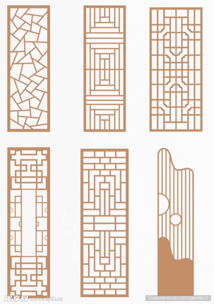 中国风复古新中式边框