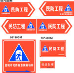 人防牌防空民防工程