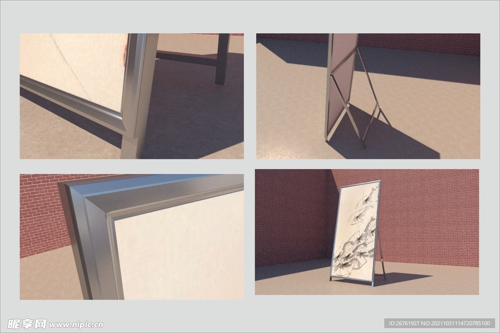 展架 画架 展示架 展板 不锈