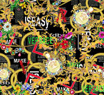 大牌  数码印花  爆款