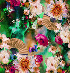 大牌  数码印花  爆款 