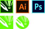 PS AI CDR矢量软件标志