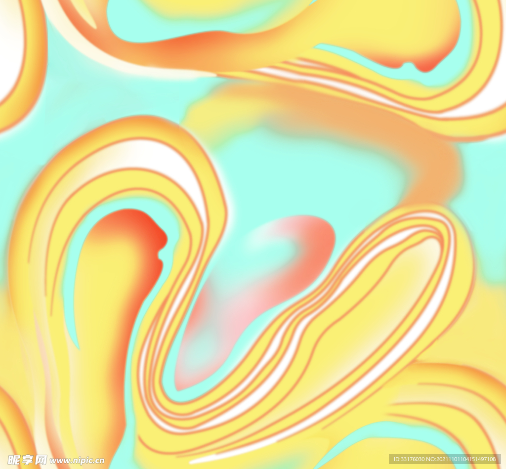 大牌 水波纹 扎染