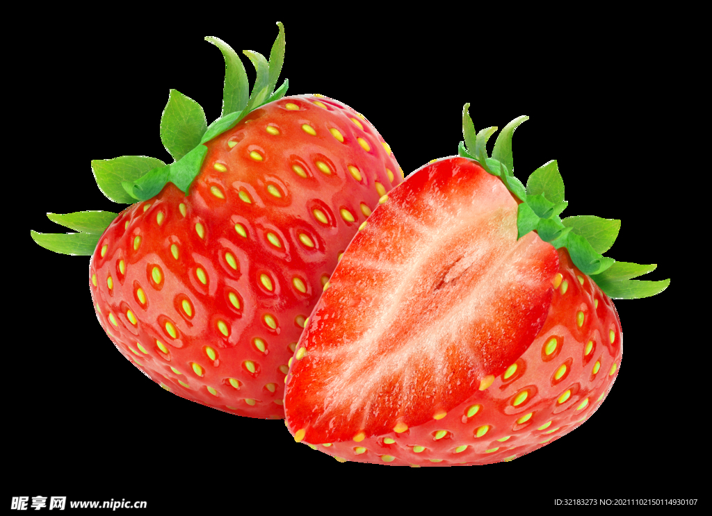 草莓抠图04