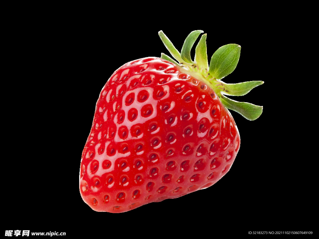 草莓抠图01