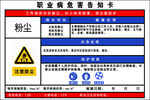 粉尘危害告知卡