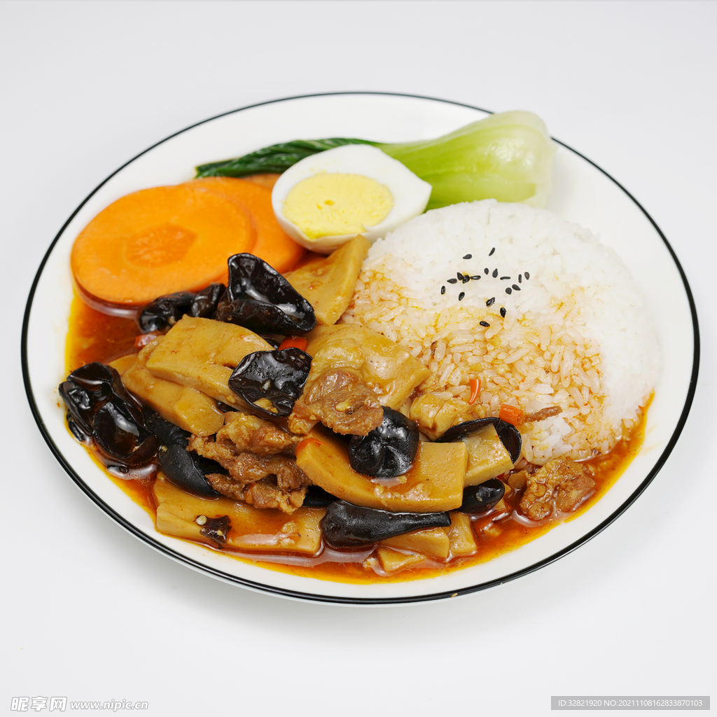 干锅千叶豆腐盖浇饭