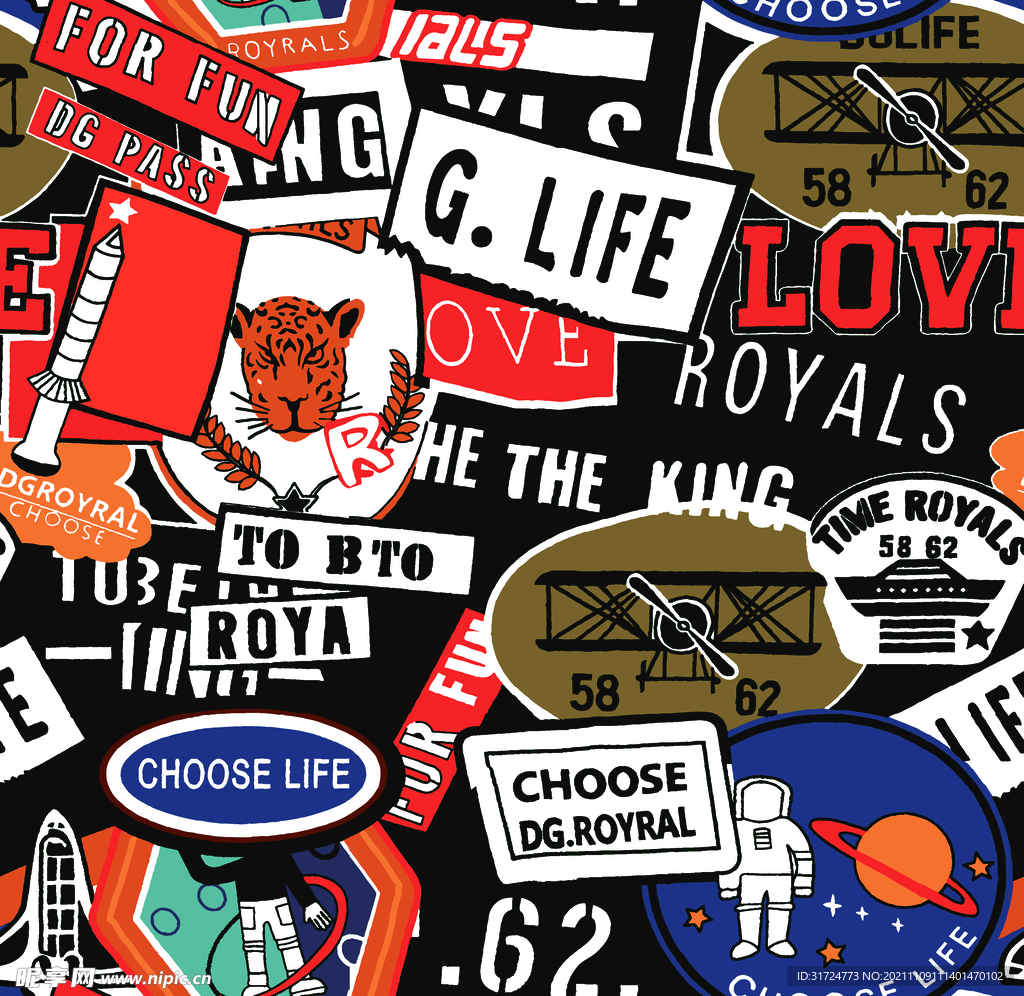 字母  几何  涂鸦  抽象 