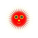 卡通太阳