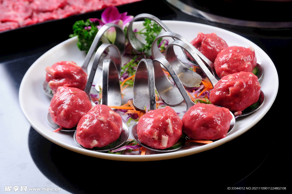 手打牛肉丸（生）