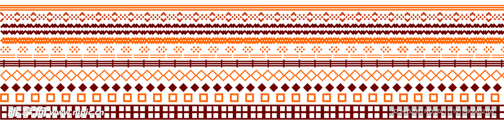 异域风情图形排列