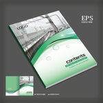 科技公司画册 目录封面图片