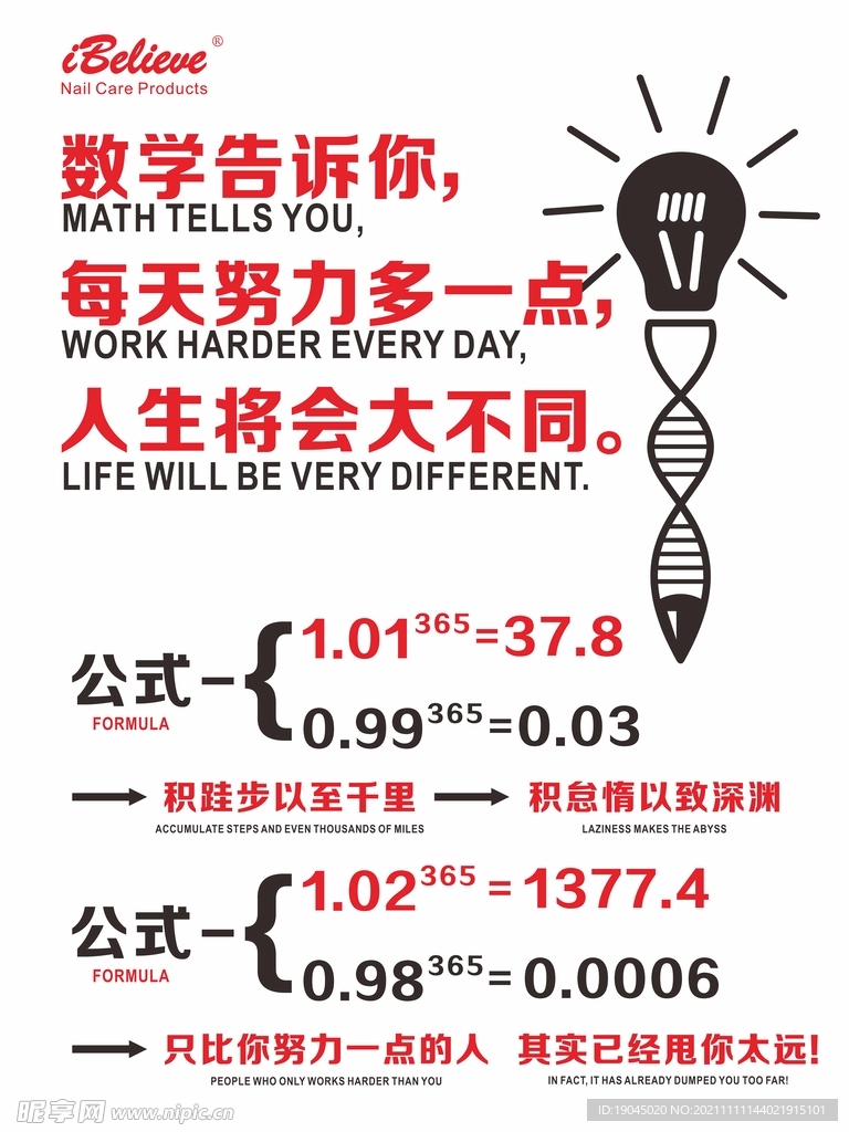 办公司文化墙标语墙激励海报
