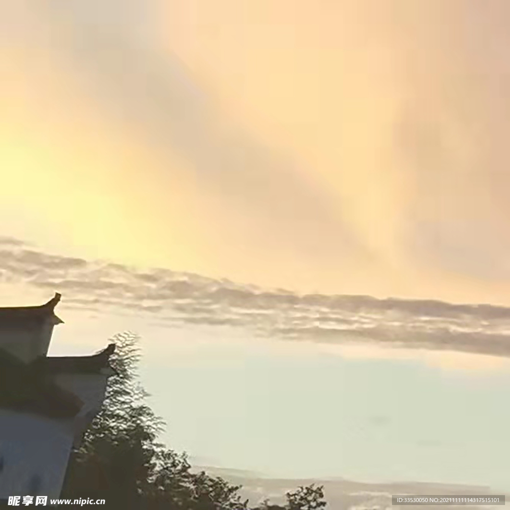 夕阳晚霞 