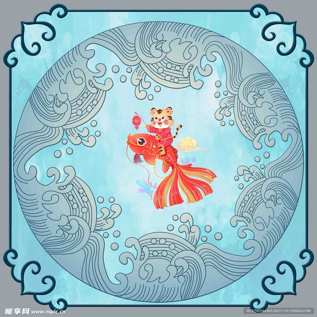 新中式卷帘垂帘吊顶